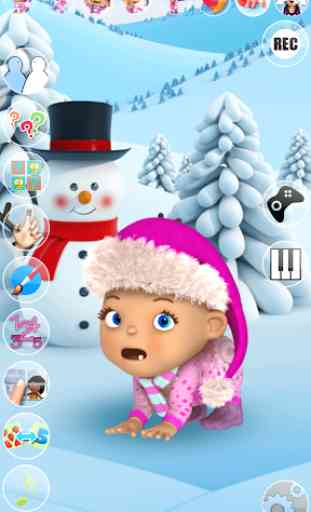 Talking Baby Babsy Winter Fun 3