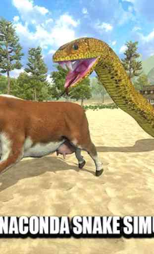 wild anaconda attacco snake 3D 4