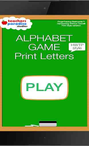 Alphabet Practice Manuscript Handwriting - HWTP 2