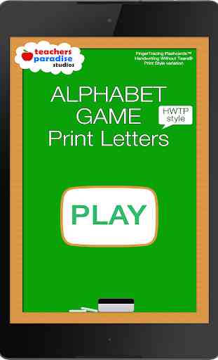 Alphabet Practice Manuscript Handwriting - HWTP 3