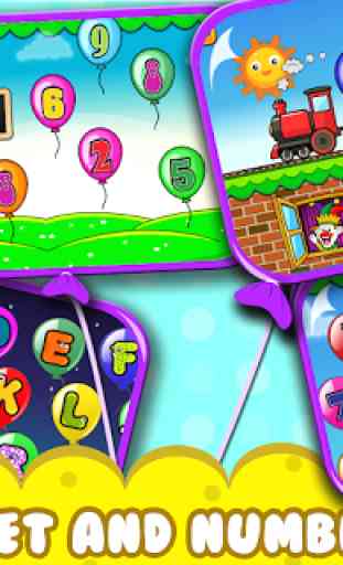 Balloon Pop Kid Learning Game 3