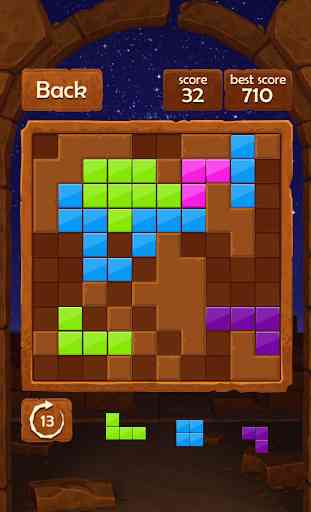 Block Puzzle Night in Egypt: Block Tiles game mode 4