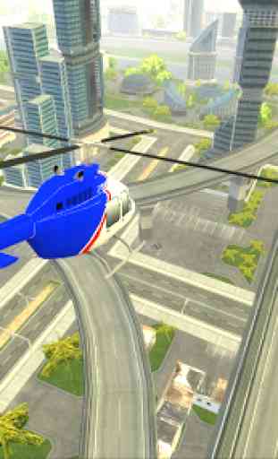City Helicopter Simulator Game 2
