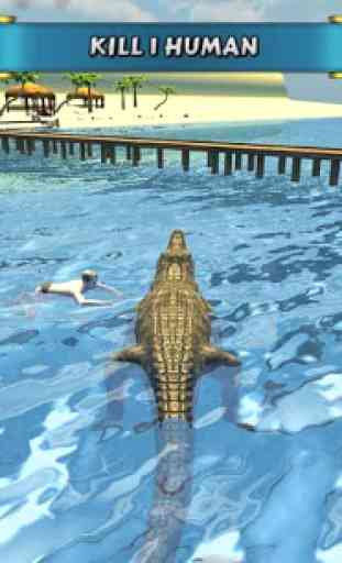Crocodile Simulator Beach Hunt 3