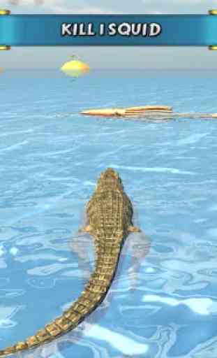 Crocodile Simulator Beach Hunt 4