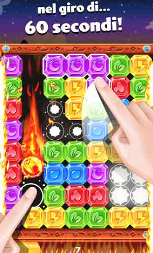 Diamond Dash: match-3 gemme puzzle giochi gratis 2