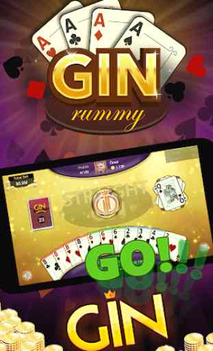 Gin Rummy - Offline Free Card Games 1