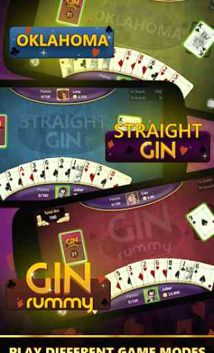 Gin Rummy - Offline Free Card Games 2