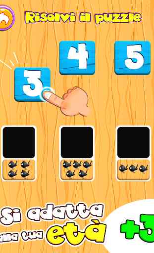 Giochi educativi per bambini: Imparare a contare 4