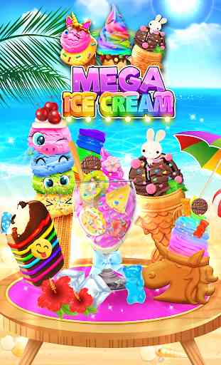 Mega Ice Cream Popsicles Maker & Ice Cream Games 2