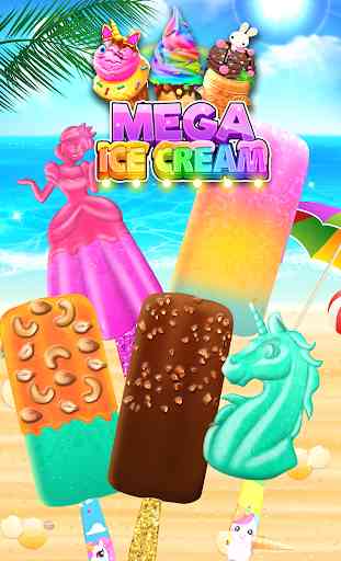 Mega Ice Cream Popsicles Maker & Ice Cream Games 3