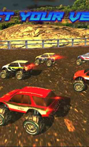 Monster Truck Offroad Chase Racing: Legends Hill 3