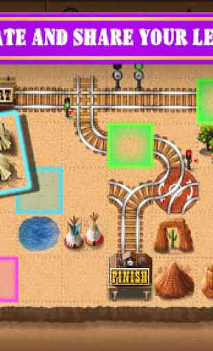Rail Maze 2 : Train puzzler 2