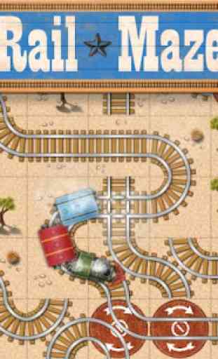 Rail Maze : Train puzzler 1