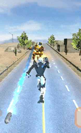 Robot Racer : Transformer Battle on Highway 1