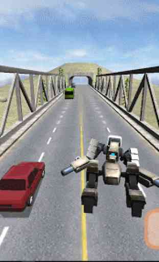 Robot Racer : Transformer Battle on Highway 2