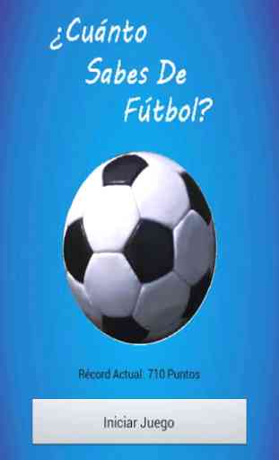 ¿Sabes de Fútbol? 1