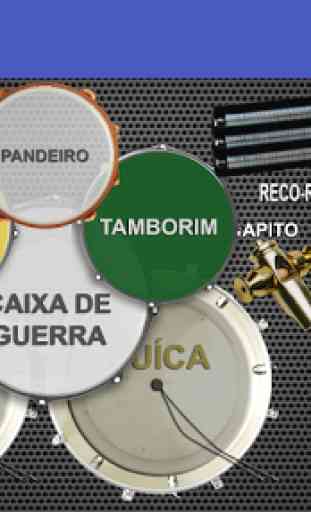 Samba e Carnaval Instrumento Percussão 3
