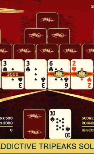 Towers TriPeaks: Classic Pyramid Solitaire 4