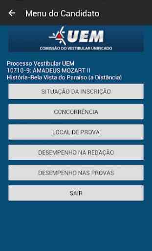 App Vestibular UEM 3