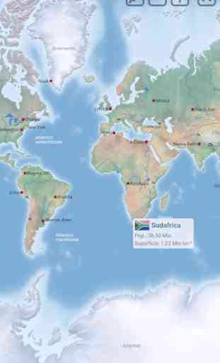 Atlante mondiale e mappa del mondo MxGeo Pro 1