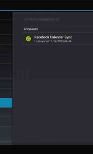 Calendar Sync for Facebook 2