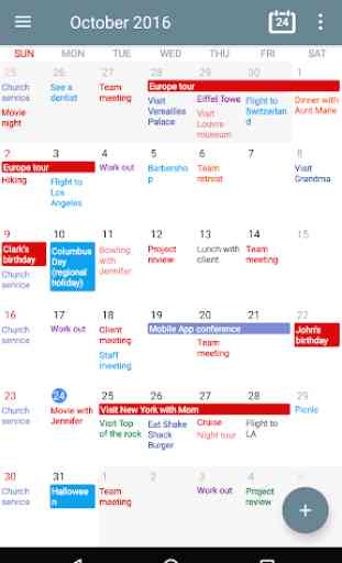 Calendario + Planner 1