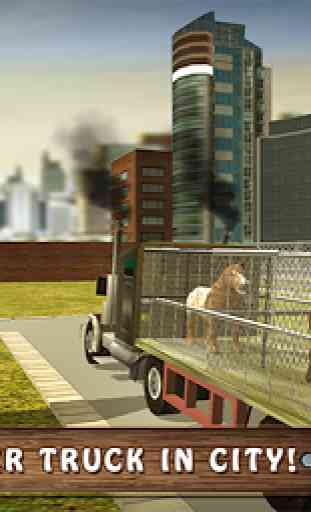 cavallo selvaggio camion zoo 1