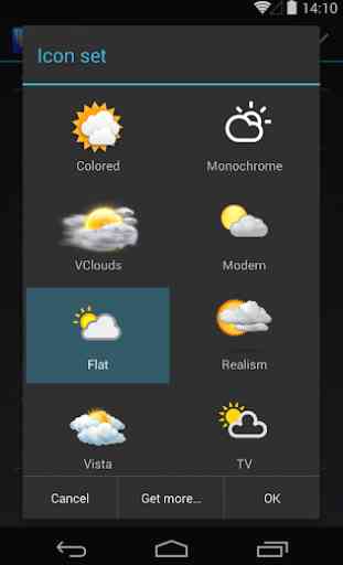 Chronus: Flat Weather Icons 1