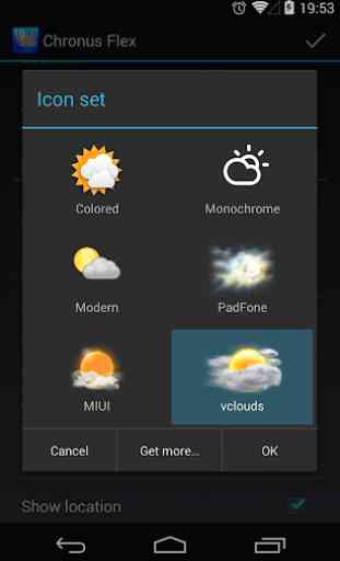 Chronus: VClouds Weather Icons 2