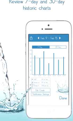 Daily Water Tracker Reminder - Hydration Log 4