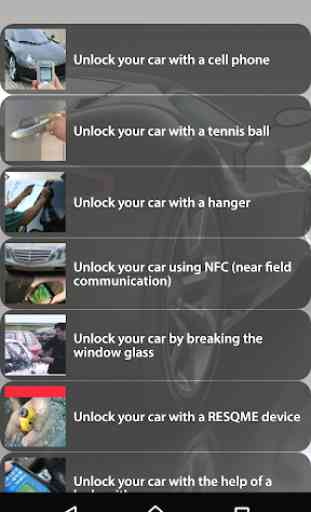 How To Unlock a Car 1