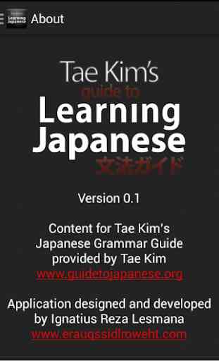 Learning Japanese 1