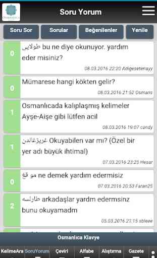 Osmanlıca Öğreten Sözlük 3