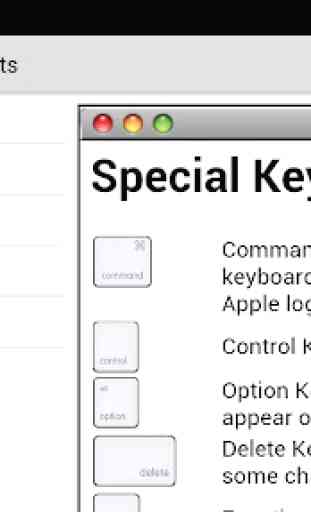 OSX Keyboard Shortcuts 4