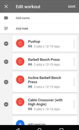 Progression Workout Tracker 2