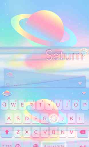 Saturn Tema Tastiera 1