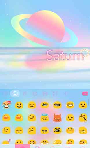 Saturn Tema Tastiera 2