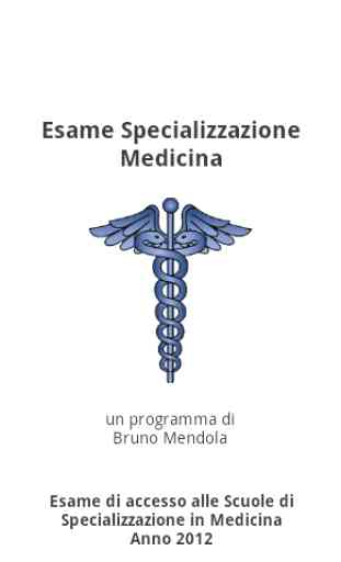 Specializzazione Medicina 1