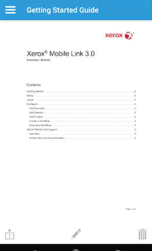 Xerox® Mobile Link 4