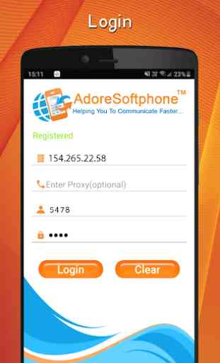 Adore Mobile  Softphone 2