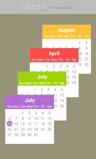 Calendar for Wear OS 4