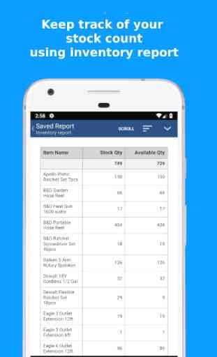 Invoice , Estimate & Billing App - Mobilebiz Pro 4