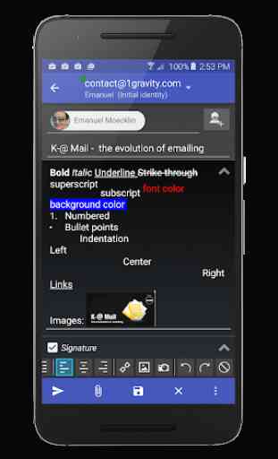 K-@ Mail - Email App 4