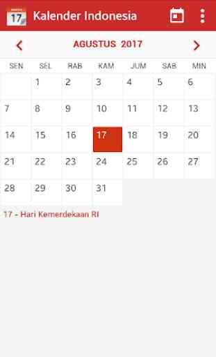 Kalender Indonesia - Hari Libur 2020 1