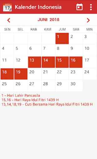 Kalender Indonesia - Hari Libur 2020 2