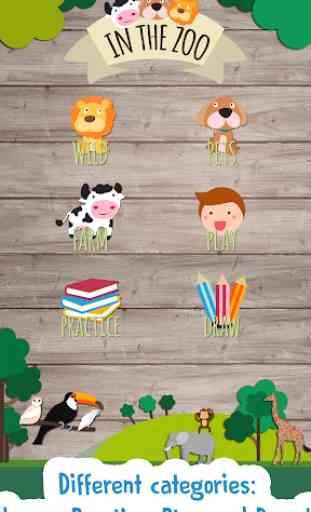 Kids Zoo Game: Educational games for toddlers 1