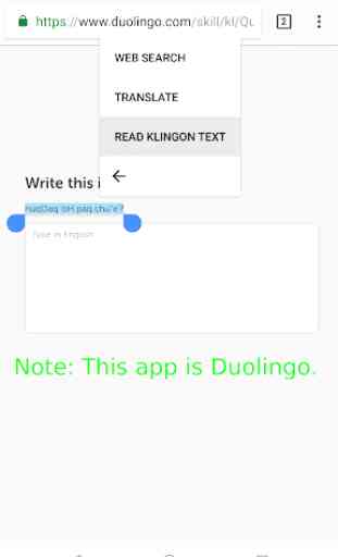 Klingon Text-To-Speech Engine 2