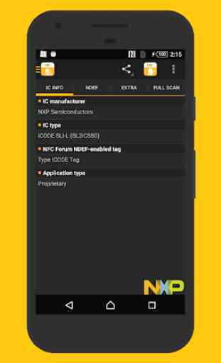 NFC TagInfo by NXP 2