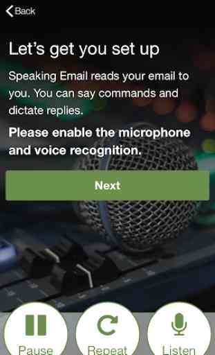 Speaking Email - voice reader for email 1
